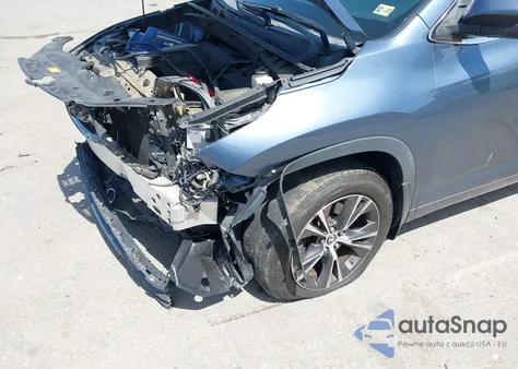 2016 Toyota Highlander Xle V6 from USA, damaged, VIN 5TDJKRFH4GS250123